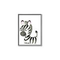 Picture of Nursery Zebra _GroupedProduct_Rectangle_Portrait_Mini_ _GroupedProduct_Rectangle_Portrait_Canvas_Framed_