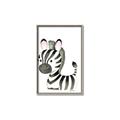 Picture of Nursery Zebra _GroupedProduct_Rectangle_Portrait_Mini_ _GroupedProduct_Rectangle_Portrait_Canvas_Framed_