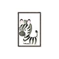 Picture of Nursery Zebra _GroupedProduct_Rectangle_Portrait_Mini_ _GroupedProduct_Rectangle_Portrait_Canvas_Framed_
