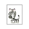 Picture of Nursery Zebra _GroupedProduct_Rectangle_Portrait_Mini_ _GroupedProduct_Rectangle_Portrait_Canvas_Framed_