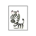 Picture of Nursery Zebra _GroupedProduct_Rectangle_Portrait_Mini_ _GroupedProduct_Rectangle_Portrait_Canvas_Framed_