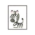 Picture of Nursery Zebra _GroupedProduct_Rectangle_Portrait_Mini_ _GroupedProduct_Rectangle_Portrait_Canvas_Framed_