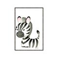 Picture of Nursery Zebra _GroupedProduct_Rectangle_Portrait_Mini_ _GroupedProduct_Rectangle_Portrait_Canvas_Framed_