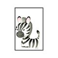Picture of Nursery Zebra _GroupedProduct_Rectangle_Portrait_Mini_ _GroupedProduct_Rectangle_Portrait_Canvas_Framed_