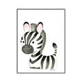 Picture of Nursery Zebra _GroupedProduct_Rectangle_Portrait_Mini_ _GroupedProduct_Rectangle_Portrait_Canvas_Framed_