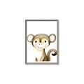 Picture of Nursery Monkey _GroupedProduct_Rectangle_Portrait_Mini_ _GroupedProduct_Rectangle_Portrait_Canvas_Framed_