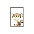 Picture of Nursery Monkey _GroupedProduct_Rectangle_Portrait_Mini_ _GroupedProduct_Rectangle_Portrait_Canvas_Framed_
