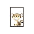 Picture of Nursery Monkey _GroupedProduct_Rectangle_Portrait_Mini_ _GroupedProduct_Rectangle_Portrait_Canvas_Framed_
