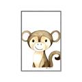Picture of Nursery Monkey _GroupedProduct_Rectangle_Portrait_Mini_ _GroupedProduct_Rectangle_Portrait_Canvas_Framed_