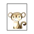 Picture of Nursery Monkey _GroupedProduct_Rectangle_Portrait_Mini_ _GroupedProduct_Rectangle_Portrait_Canvas_Framed_