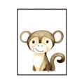 Picture of Nursery Monkey _GroupedProduct_Rectangle_Portrait_Mini_ _GroupedProduct_Rectangle_Portrait_Canvas_Framed_