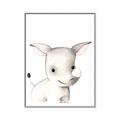 Picture of Nursery Rhino _GroupedProduct_Rectangle_Portrait_Mini_ _GroupedProduct_Rectangle_Portrait_Canvas_Framed_