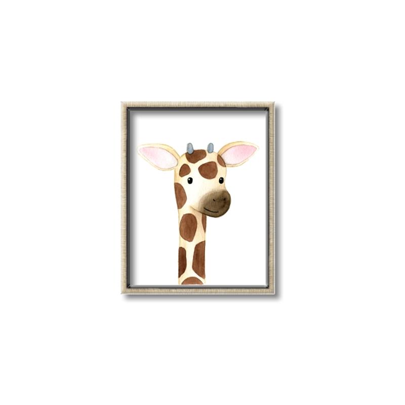 Picture of Nursery Giraffe _GroupedProduct_Rectangle_Portrait_Mini_ _GroupedProduct_Rectangle_Portrait_Canvas_Framed_