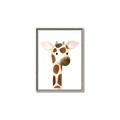 Picture of Nursery Giraffe _GroupedProduct_Rectangle_Portrait_Mini_ _GroupedProduct_Rectangle_Portrait_Canvas_Framed_