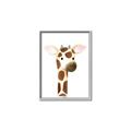 Picture of Nursery Giraffe _GroupedProduct_Rectangle_Portrait_Mini_ _GroupedProduct_Rectangle_Portrait_Canvas_Framed_