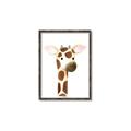 Picture of Nursery Giraffe _GroupedProduct_Rectangle_Portrait_Mini_ _GroupedProduct_Rectangle_Portrait_Canvas_Framed_
