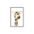 Picture of Nursery Giraffe _GroupedProduct_Rectangle_Portrait_Mini_ _GroupedProduct_Rectangle_Portrait_Canvas_Framed_