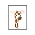 Picture of Nursery Giraffe _GroupedProduct_Rectangle_Portrait_Mini_ _GroupedProduct_Rectangle_Portrait_Canvas_Framed_