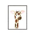 Picture of Nursery Giraffe _GroupedProduct_Rectangle_Portrait_Mini_ _GroupedProduct_Rectangle_Portrait_Canvas_Framed_