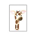 Picture of Nursery Giraffe _GroupedProduct_Rectangle_Portrait_Mini_ _GroupedProduct_Rectangle_Portrait_Canvas_Framed_