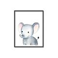 Picture of Nursery Elephant _GroupedProduct_Rectangle_Portrait_Mini_ _GroupedProduct_Rectangle_Portrait_Canvas_Framed_