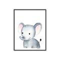 Picture of Nursery Elephant _GroupedProduct_Rectangle_Portrait_Mini_ _GroupedProduct_Rectangle_Portrait_Canvas_Framed_