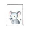 Picture of Nursery Elephant _GroupedProduct_Rectangle_Portrait_Mini_ _GroupedProduct_Rectangle_Portrait_Canvas_Framed_