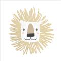 Picture of Lion Drawing _GroupedProduct_Square_Mini_ _GroupedProduct_Square_Unframed_Print_Only_