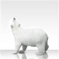 Picture of Singular Polar Bear _GroupedProduct_Square_Mini_ _GroupedProduct_Square_Unframed_Print_Only_
