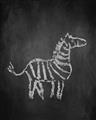 Picture of Chalk Zebra _GroupedProduct_Rectangle_Portrait_Mini_ _GroupedProduct_Rectangle_Portrait_Unframed_Print_Only_