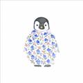 Picture of Baby Floral Penguin _GroupedProduct_Square_Mini_ _GroupedProduct_Square_Unframed_Print_Only_