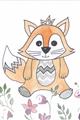 Picture of Cartoon Fox  _GroupedProduct_Rectangle_Portrait_Mini_ _GroupedProduct_Rectangle_Portrait_Unframed_Print_Only_