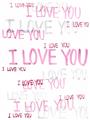 Picture of I love you  _GroupedProduct_Rectangle_Portrait_Mini_ _GroupedProduct_Rectangle_Portrait_Unframed_Print_Only_
