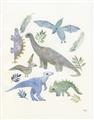 Picture of Baby Dino l _GroupedProduct_Rectangle_Portrait_Mini_ _GroupedProduct_Rectangle_Portrait_Unframed_Print_Only_