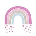 Picture of Heart Rainbow I  _GroupedProduct_Square_Mini_ _GroupedProduct_Square_Unframed_Print_Only_