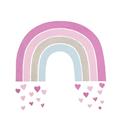 Picture of Heart Rainbow I  _GroupedProduct_Square_Mini_ _GroupedProduct_Square_Unframed_Print_Only_