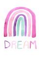 Picture of Dream Rainbow _GroupedProduct_Rectangle_Portrait_Mini_ _GroupedProduct_Rectangle_Portrait_Unframed_Print_Only_