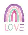 Picture of Love Rainbow _GroupedProduct_Rectangle_Portrait_Mini_ _GroupedProduct_Rectangle_Portrait_Unframed_Print_Only_