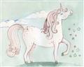 Picture of Fairytale Unicorn I _GroupedProduct_Rectangle_Landscape_Mini_ _GroupedProduct_Rectangle_Landscape_Unframed_Print_Only_