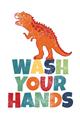 Picture of Wash Your Hands _GroupedProduct_Rectangle_Portrait_Mini_ _GroupedProduct_Rectangle_Portrait_Unframed_Print_Only_