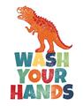 Picture of Wash Your Hands _GroupedProduct_Rectangle_Portrait_Mini_ _GroupedProduct_Rectangle_Portrait_Unframed_Print_Only_