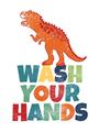 Picture of Wash Your Hands _GroupedProduct_Rectangle_Portrait_Mini_ _GroupedProduct_Rectangle_Portrait_Unframed_Print_Only_
