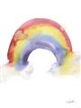 Picture of Watercolor Rainbow _GroupedProduct_Rectangle_Portrait_Mini_ _GroupedProduct_Rectangle_Portrait_Unframed_Print_Only_