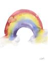 Picture of Watercolor Rainbow _GroupedProduct_Rectangle_Portrait_Mini_ _GroupedProduct_Rectangle_Portrait_Unframed_Print_Only_
