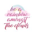 Picture of Be a Rainbow _GroupedProduct_Square_Mini_ _GroupedProduct_Square_Unframed_Print_Only_