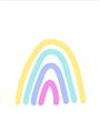 Picture of Kind Rainbow I _GroupedProduct_Rectangle_Portrait_Mini_ _GroupedProduct_Rectangle_Portrait_Unframed_Print_Only_