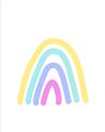 Picture of Kind Rainbow I _GroupedProduct_Rectangle_Portrait_Mini_ _GroupedProduct_Rectangle_Portrait_Unframed_Print_Only_