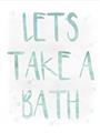 Picture of Lets Take a Bath II _GroupedProduct_Rectangle_Portrait_Mini_ _GroupedProduct_Rectangle_Portrait_Unframed_Print_Only_