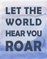 Picture of Let the World Hear You Dino _GroupedProduct_Rectangle_Portrait_Mini_ _GroupedProduct_Rectangle_Portrait_Unframed_Print_Only_