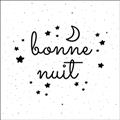 Picture of Bonne nuit _GroupedProduct_Square_Mini_ _GroupedProduct_Square_Unframed_Print_Only_